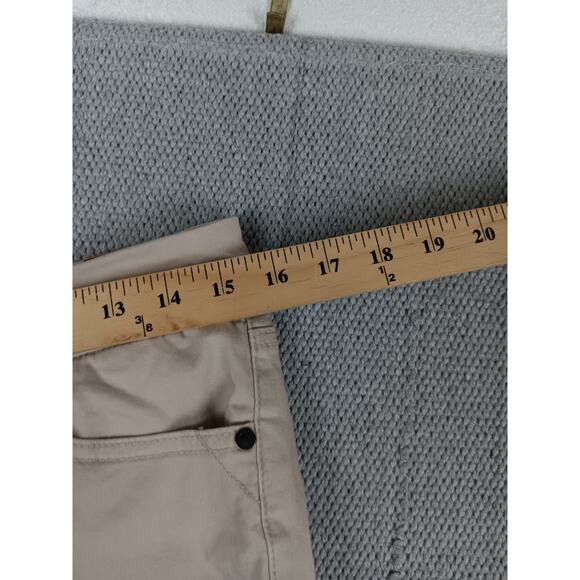 Almost Famous Jeans Womens 11 31X30 Beige Skinny Stretch Straight Leg Preppy - Picture 10 of 13